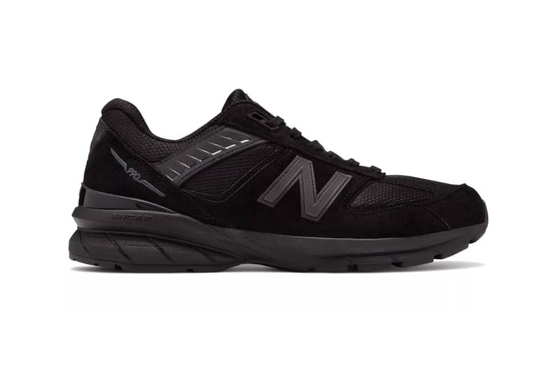뉴발란스 990 V5 Made in USA '트리플 블랙' 구매 좌표