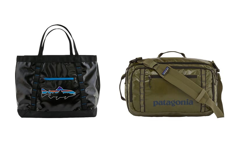 1천만 개의 폐플라스틱을 재활용해 만들어진 파타고니아 '블랙 홀 백'