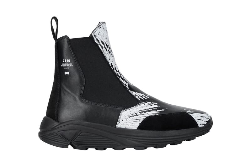 스톤 아일랜드 슬립온 부츠 상세 사진 및 발매 정보
