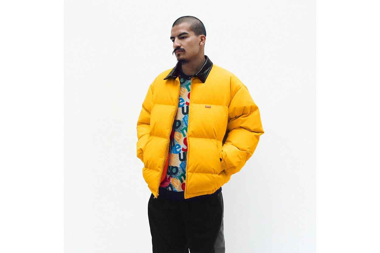 슈프림 2019 FW 컬렉션 룩북, 인도 및 아시아 이미지를 새긴 재킷, 후디, 티셔츠