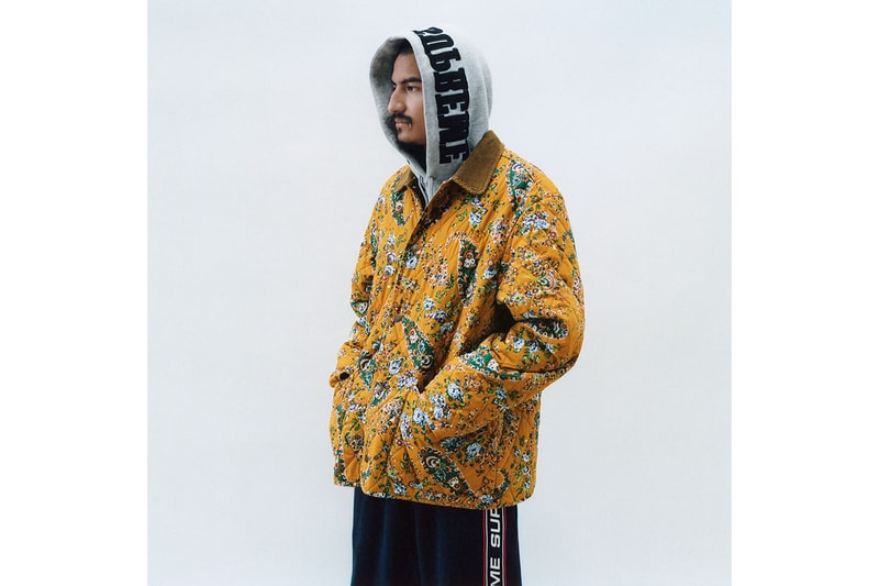 슈프림 2019 FW 컬렉션 룩북, 인도 및 아시아 이미지를 새긴 재킷, 후디, 티셔츠