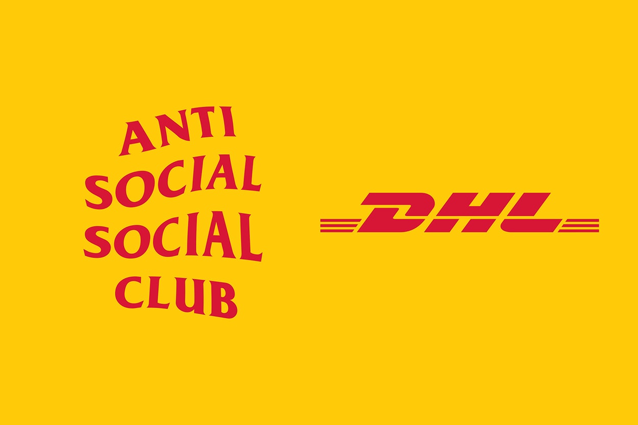 DHL x 안티 소셜 소셜 클럽, 협업 티저 이미지 공개