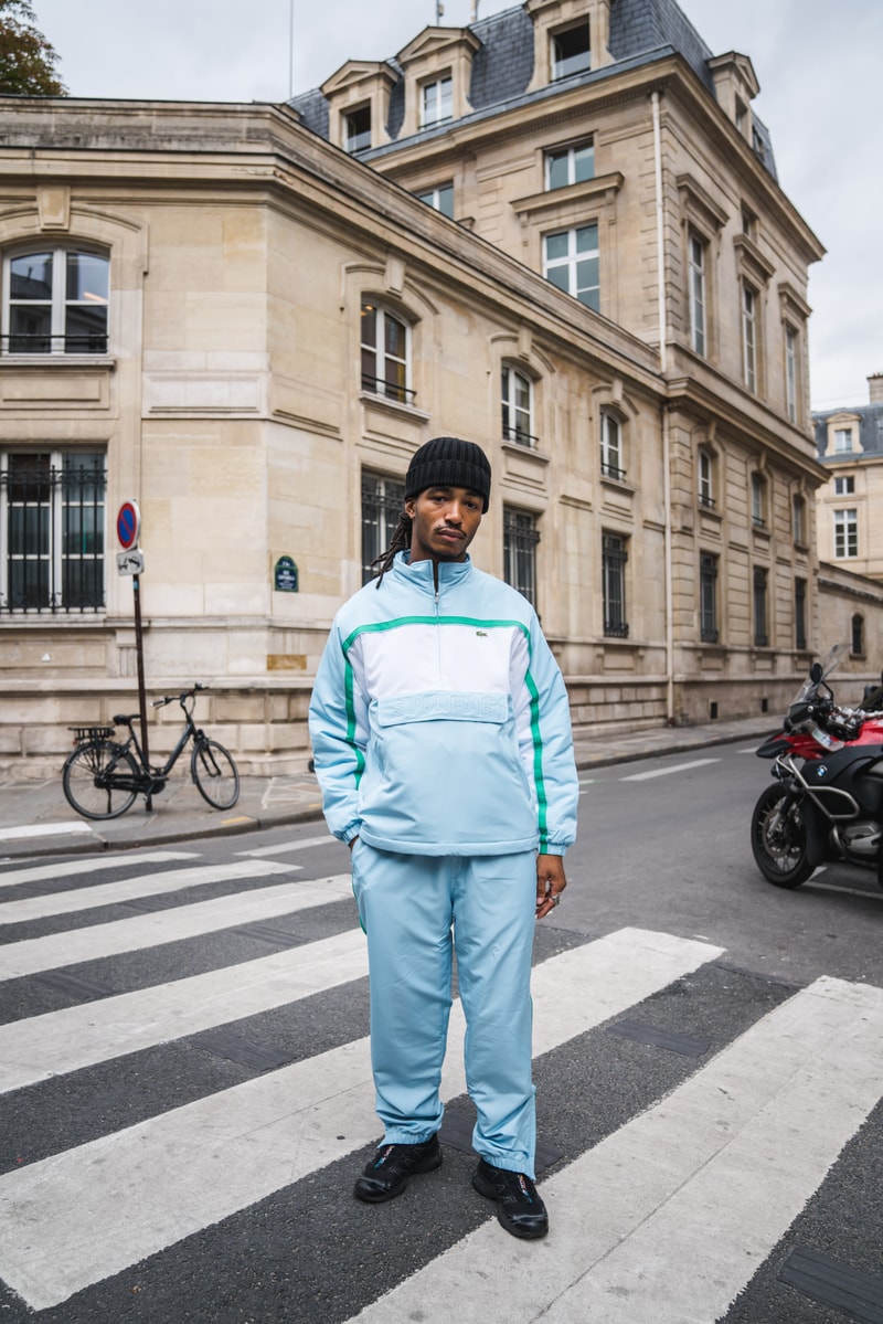 슈프림 x 라코스테의 2019 협업 컬렉션, 스트리트스타일 