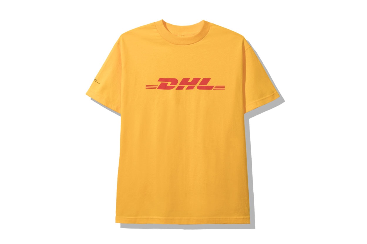 안티 소셜 소셜 클럽과 DHL의 협업 컬렉션 전 제품군 - 후디, 티셔츠, 캡 등