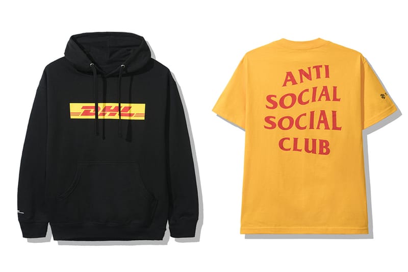 안티 소셜 소셜 클럽과 DHL의 협업 컬렉션 전 제품군 공개