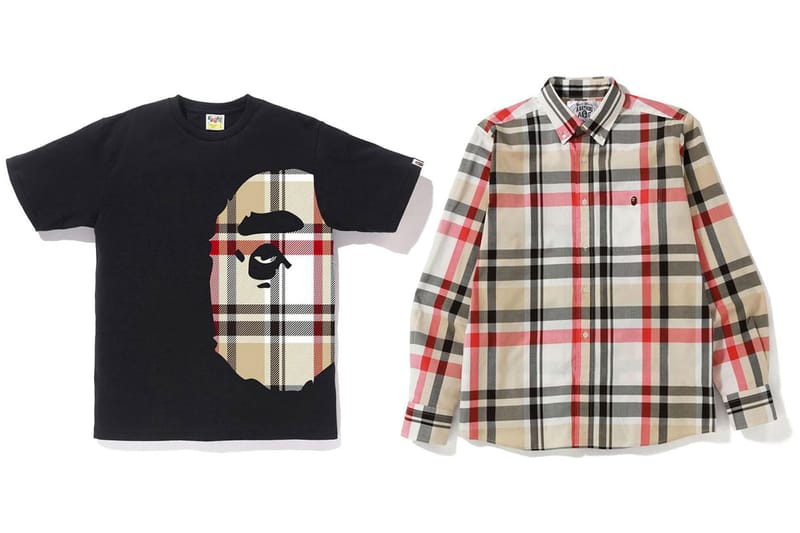 물욕 샘솟게 하는 타탄체크 2가지, 베이프 ‘체크’ 컬렉션