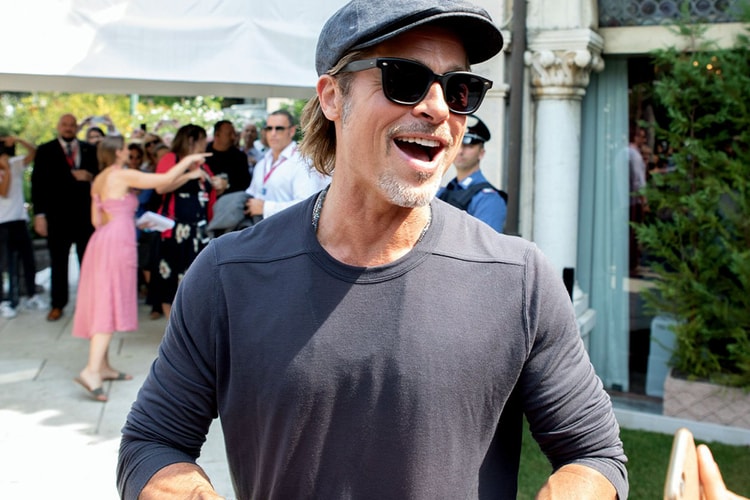 브래드 피트가 칸예 웨스트의 '선데이 서비스'에 참석했다