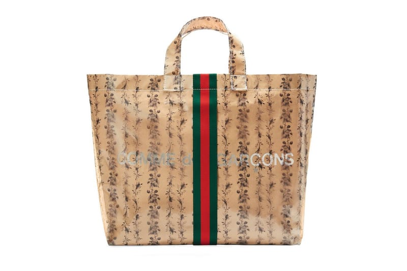 구찌와 꼼 데 가르송의 두 번째 협업 토트백, 가격 & 발매일