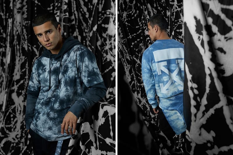 염색 대신 표백으로, 오프 화이트 x 엔드 클로딩 '케미컬 워시' 컬렉션