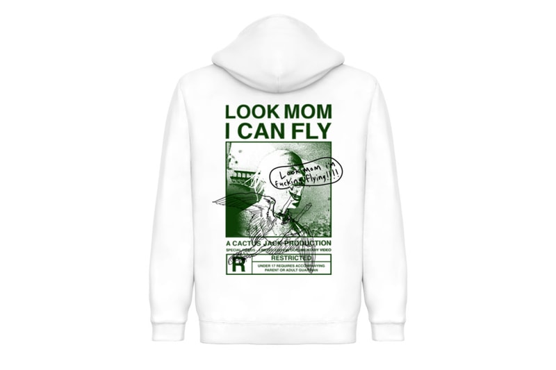 트래비스 스콧 'LOOK MOM I CAN FLY' 머천다이즈 발매, 넷플릭스, 다큐, 티셔츠, 후디