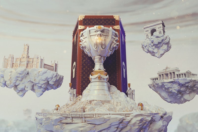 루이 비통이 2019 롤드컵 공식 파트너로 나섰다, 트로피 및 스킨 디자인 