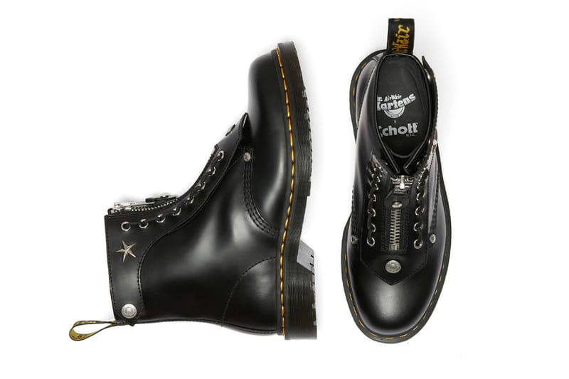 지퍼 디테일을 더한, 닥터 마틴 x 쇼트 NYC 1460, 1490 부츠