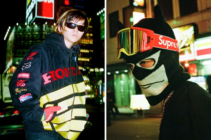 바이커를 위한, 슈프림 x 혼다 x 폭스 레이싱 컬렉션 출시