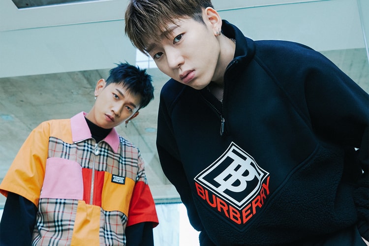 버버리의 새로운 스니커 ‘아서(Arthur)’, 지코와 크러쉬를 만나다