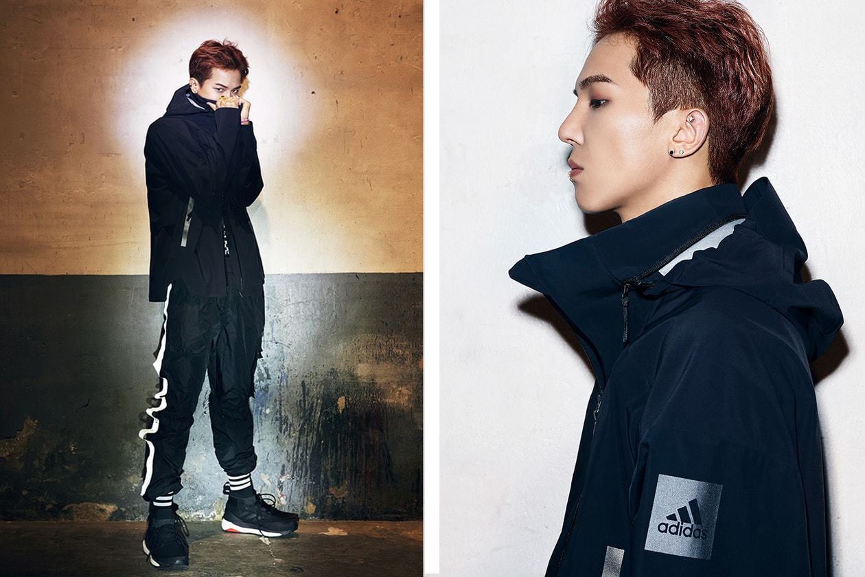 CL과 MINO, 아디다스 마이쉘터 레인 재킷과 테렉스 프리 하이커 GTX 화보