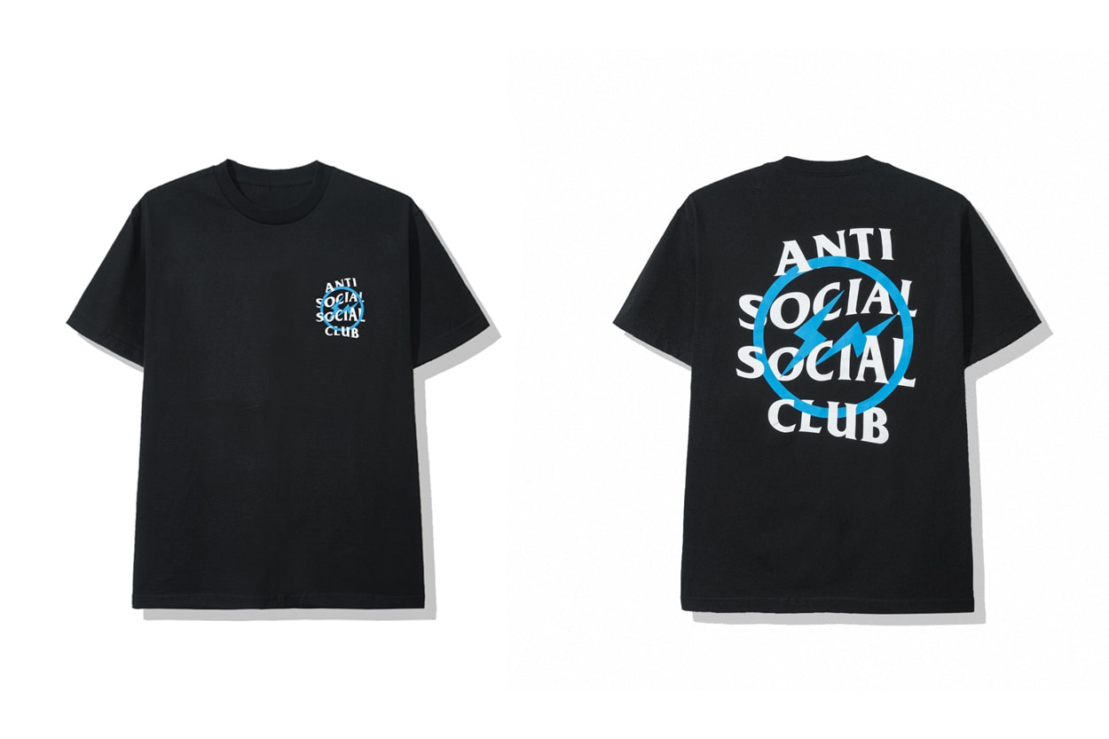 안티 소셜 소셜 클럽 x 프라그먼트 디자인, 티셔츠 및 후디 컬렉션 출시