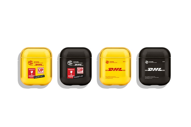 케이스티파이 x DHL 50주년 기념 특별 에디션 발매, 아이폰, 삼성 갤럭시, 에어팟 케이스
