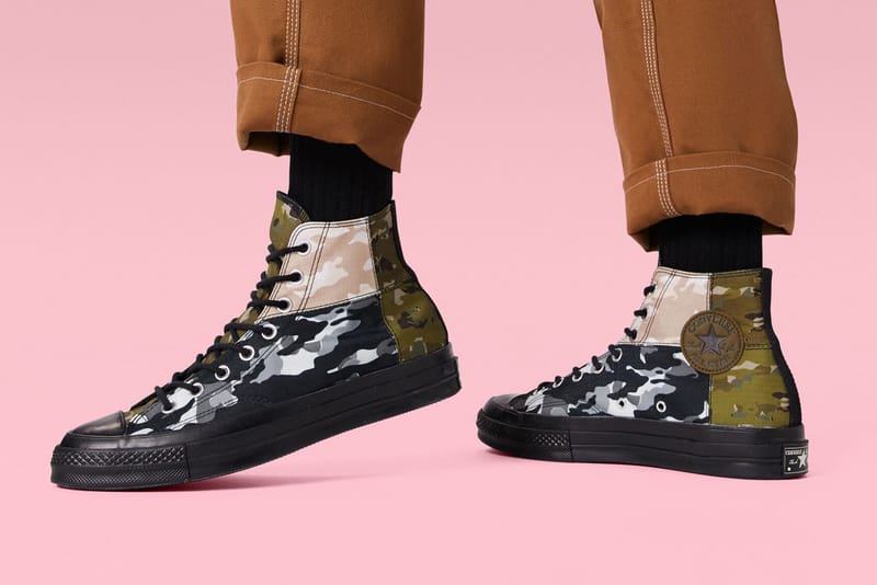 컨버스, 다크 모드 적용한 척 70 '블록 카모' 출시