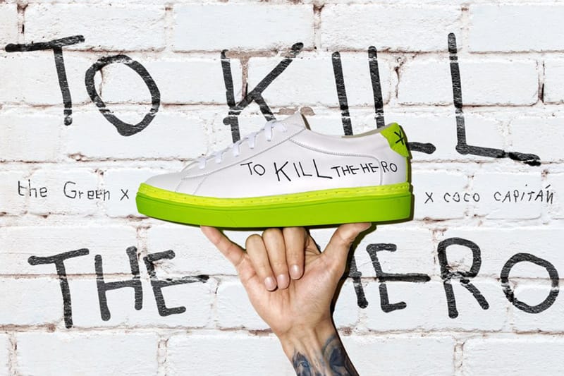 현대카드 ‘the Green’과 코코 카피탄의 스니커?