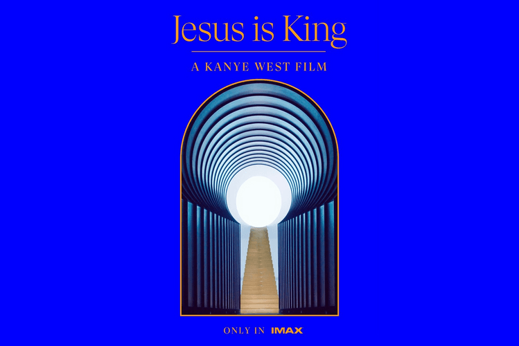 칸예 웨스트의 아이맥스 다큐멘터리 'Jesus Is King' 티켓 판매 개시