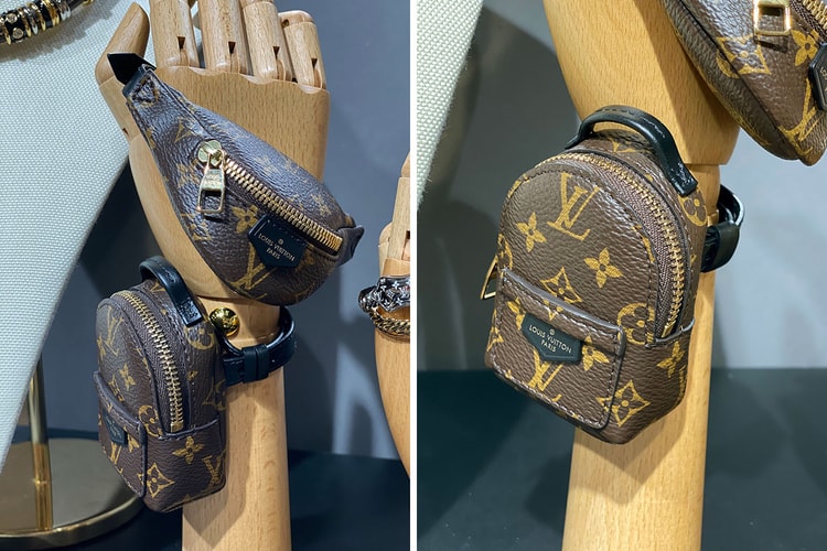 팔찌처럼 착용 가능한, 루이 비통 초소형 모노그램 백