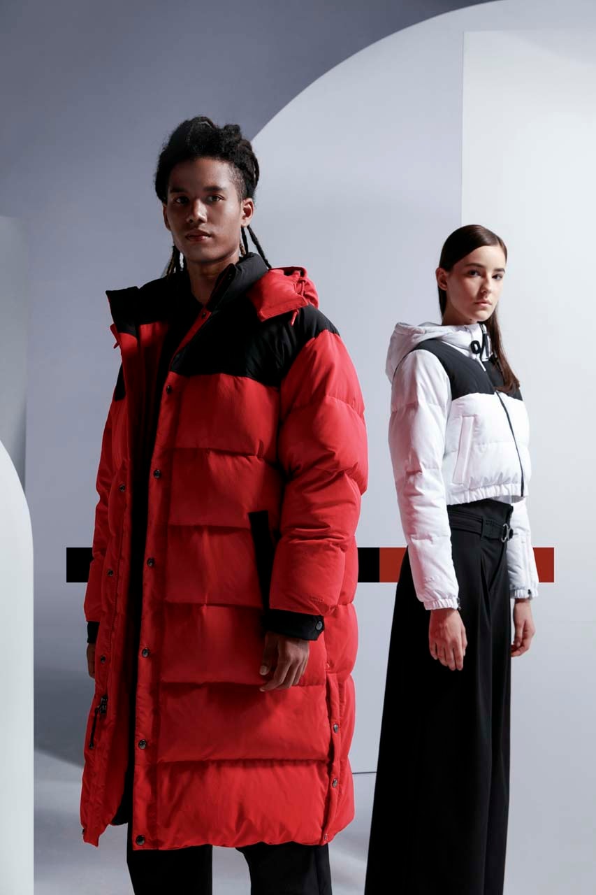 노스페이스 어반 익스플로레이션 2019 겨울 컬렉션 출시, 눕시, 카즈키 쿠라이시, 다운 재킷