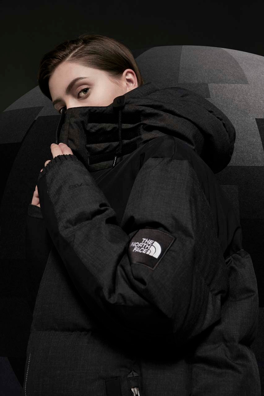 노스페이스 어반 익스플로레이션 2019 겨울 컬렉션 출시, 눕시, 카즈키 쿠라이시, 다운 재킷