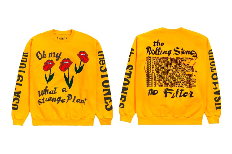 캑터스 플랜트 플리 마켓, 롤링스톤스 2019 투어를 위한 티셔츠 컬렉션