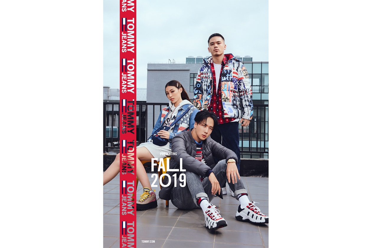 RAVI와 T-Pablow 그리고 Eileen Yo의 타미 진스 2019 가을 컬렉션