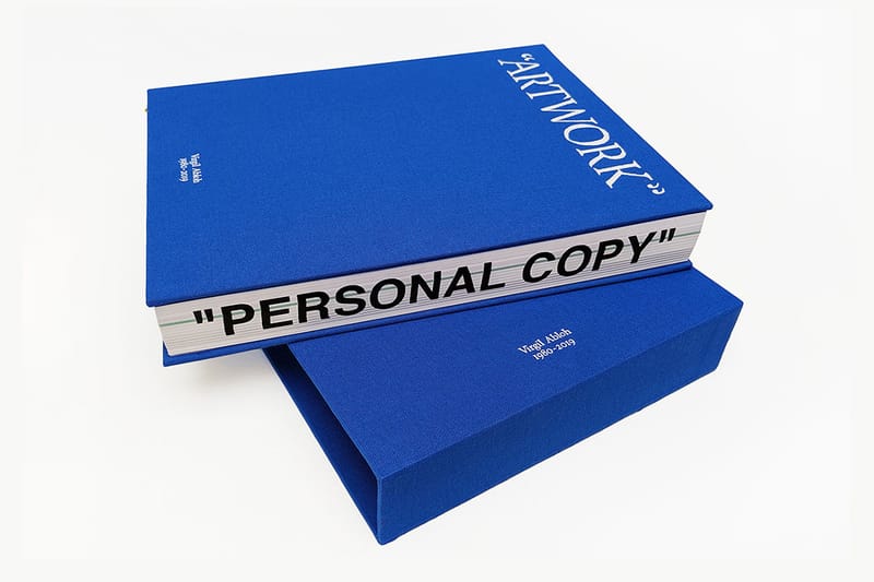 버질 아블로의 모든 것, 전시 도록 '피겨스 오브 스피치' 스페셜 에디션 발간