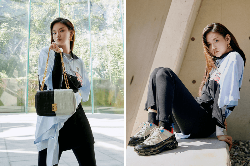 버버리의 새로운 스니커 ‘아서(Arthur)’, 김아현과 쎄이, 안다와 마주하다