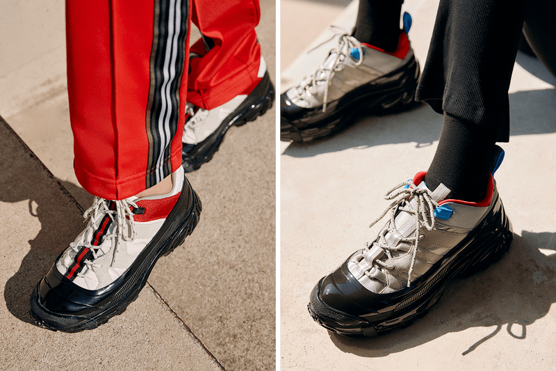 버버리의 새로운 스니커 ‘아서(Arthur)’, 김아현과 쎄이, 안다와 마주하다