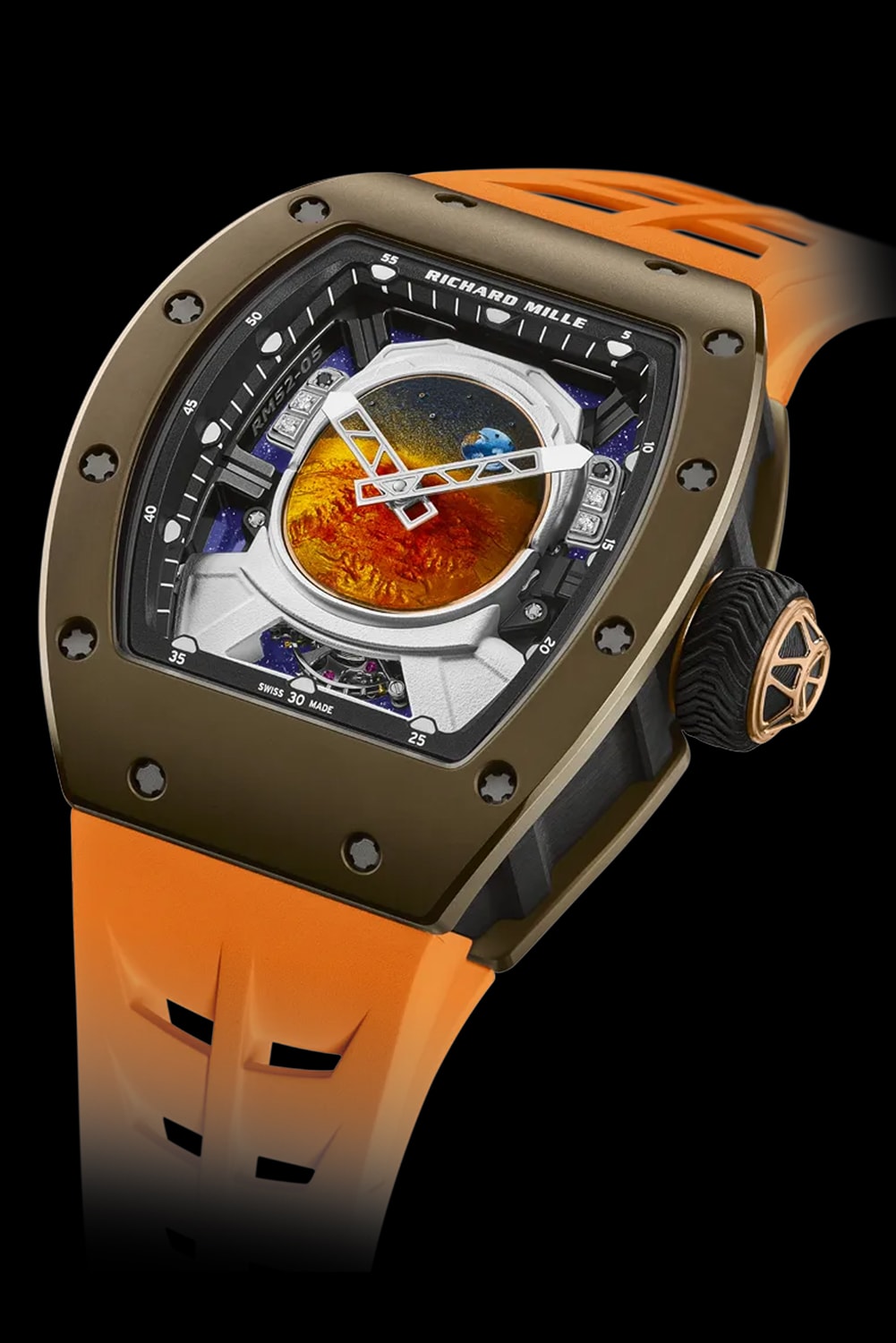 퍼렐 윌리엄스 x 리차드 밀 'RM 52-05 투르비용 퍼렐 윌리엄스' 공개, 시계, 한정판