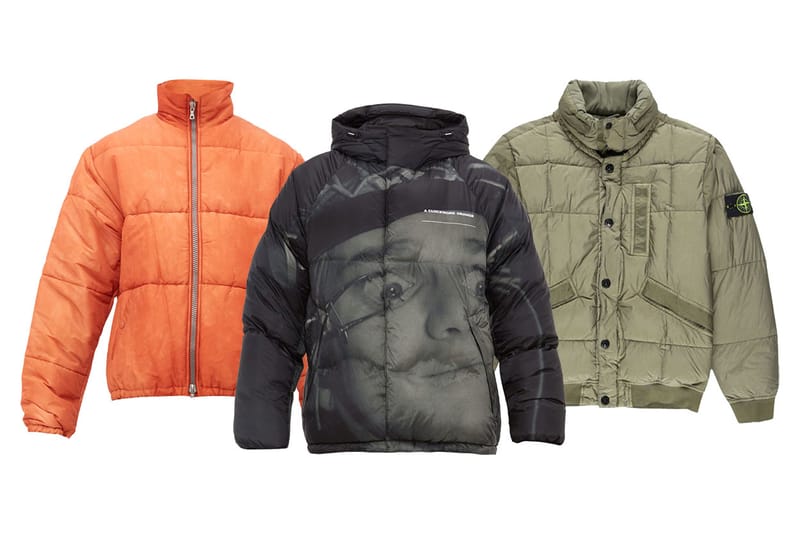 온라인 편집숍에서 선별한 언더커버, 오프 화이트, 스톤 아일랜드의 숏패딩 10