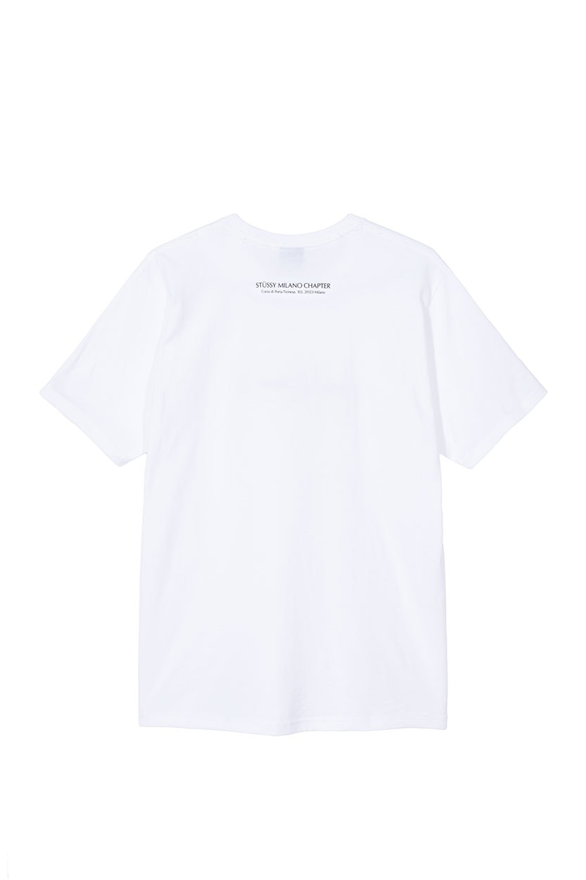 스투시, 밀라노 챕터 론칭 기념 한정 캡슐 컬렉션 출시, 티셔츠