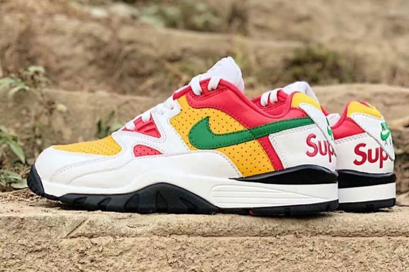 슈프림 x 나이키 에어 크로스 트레이너 3 로우, 추가 모델 유출 이미지