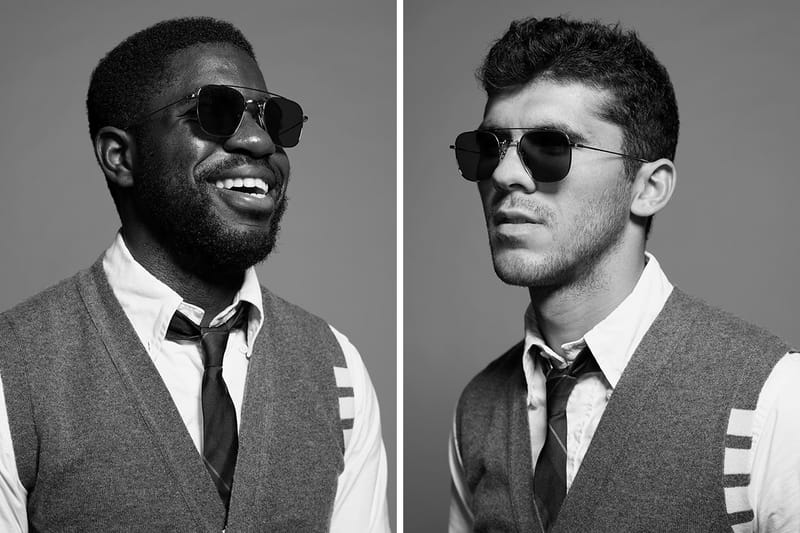 톰 브라운의 팀 단복을 입고 카메라 앞에선 FC 바르셀로나 선수단