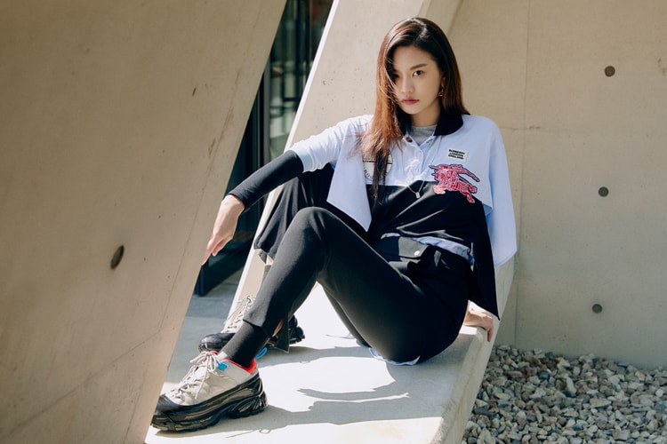 버버리의 새로운 스니커 ‘아서(Arthur)’, 김아현과 쎄이, 안다와 마주하다