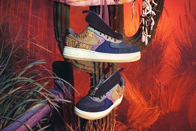트래비스 스콧과 나이키의 에어 포스 1 '캑터스 잭' 발매 정보