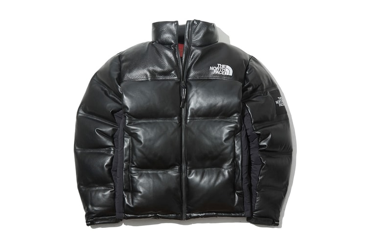 노스페이스 화이트라벨, 레더 눕시 다운 재킷 발매