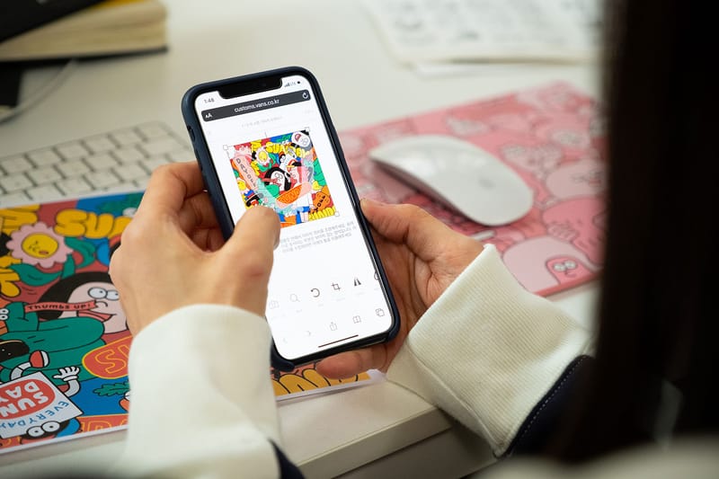 반스, 로컬 아티스트 KKKIM과 함께 커스텀메이드 캠페인 진행