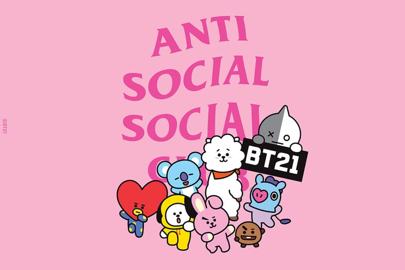 1년 만에 다시 돌아온, BT21 x 안티 소셜 소셜 클럽 컬렉션