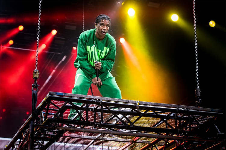 에이셉 라키가 자신을 수감시켰던 스웨덴에서 자선 공연을 펼쳤다