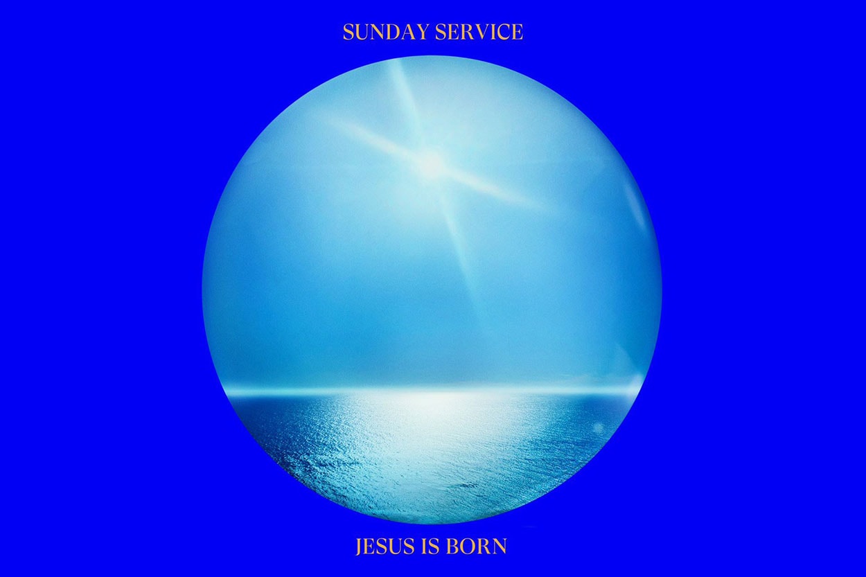 칸예 웨스트 새 앨범 'Jesus Is Born'을 공개, 선데이 서비스 합창단 성가곡