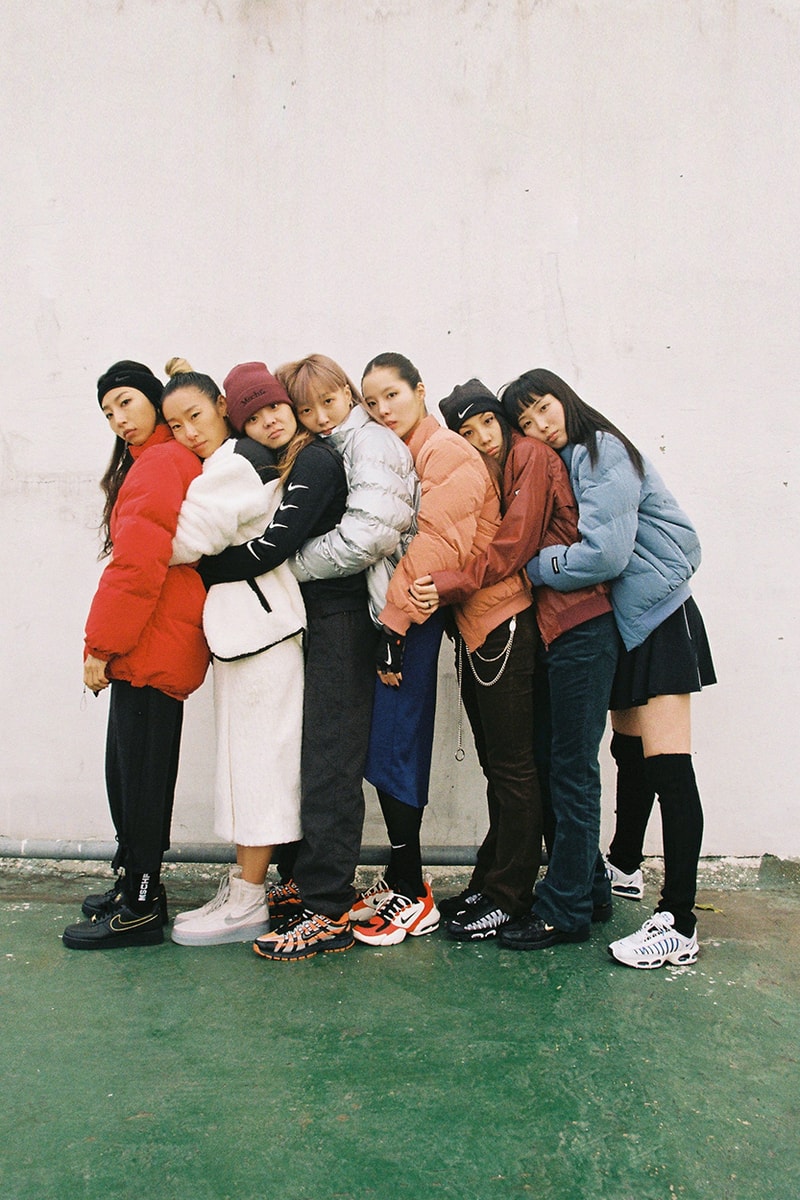 미스치프, 나이키와 함께한 2019 가을, 겨울 컬렉션 룩북 공개, 림킴, 타투이스트 한수연, 다다이즘, 한다솜 포토그래퍼, 스우시
