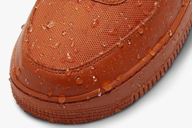 나이키 에어 포스 1 고어텍스 '데저트 오렌지', '옵시디언' 출시, GORE-TEX