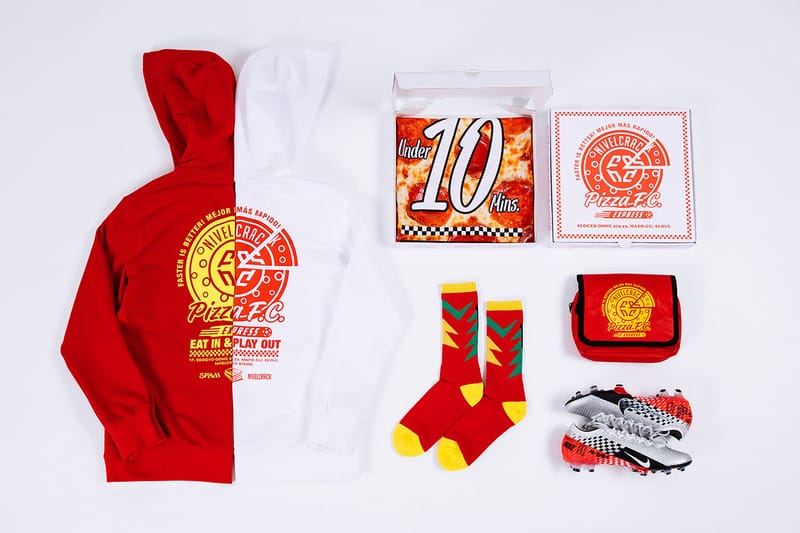 축구와 피자가 만났다, 니벨크랙 x 슬라이스 피자 마켓 협업 컬렉션