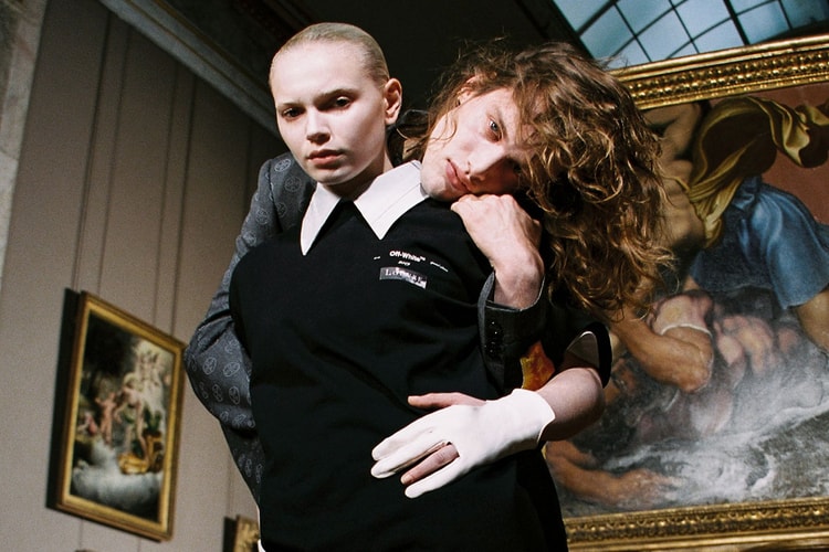 오프 화이트 x 루브르 박물관 레오나르도 다빈치를 기리는 컬렉션 출시