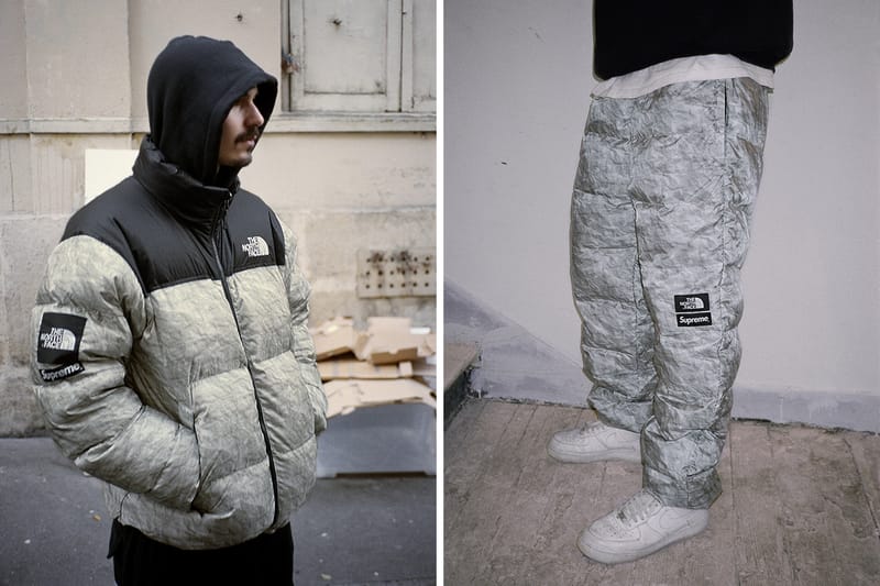 패딩 점퍼부터 다운 스카프까지, 슈프림 x 노스페이스 눕시 컬렉션 출시