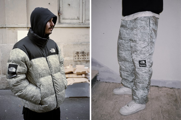 패딩 점퍼부터 다운 스카프까지, 슈프림 x 노스페이스 눕시 컬렉션 출시